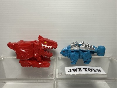 Power Rangers Dino Ladegerät Super Halter Zord rot & blau - Konvolut - 228