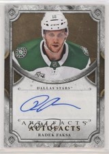 2018-19 Upper Deck Artifacts Autofacts Radek Faksa #A-RF Auto 4kz
