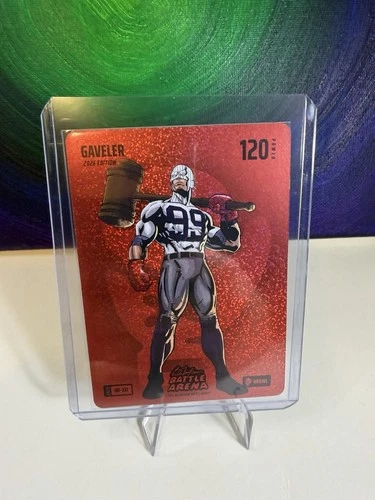Bo Jackson Battle Arena Gaveler Brawl Red Icon Battlefoil IBF-332