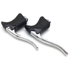 Set Leve Freno Bici da Strada Shimano Exage A251 in Argento