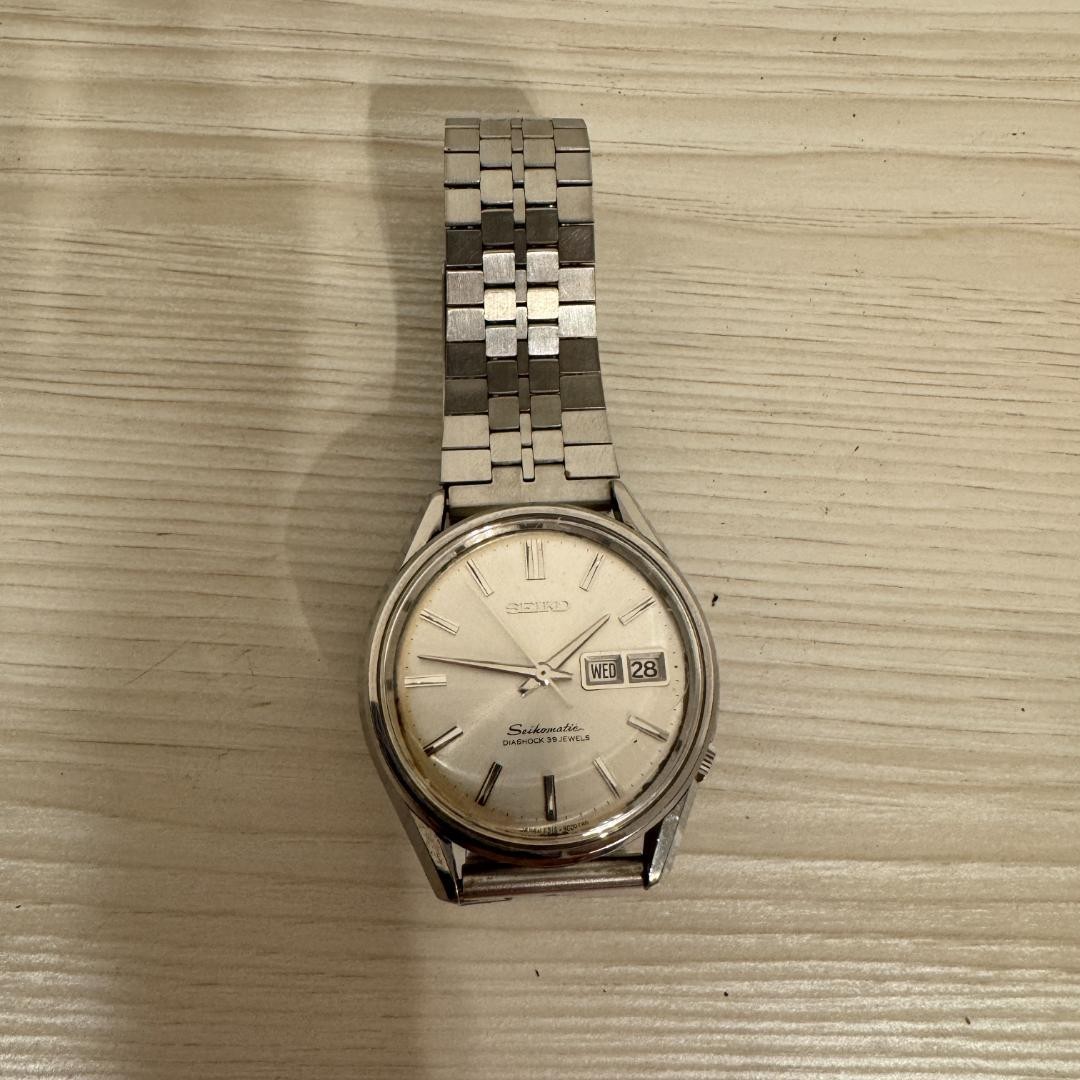 SEIKO Seikomatic 6216-9000 Vintage Automatic Day-Date Watch Japan Parts