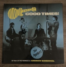 The Monkees Good Times 50th Anniversary Book Signed Micky Dolenz Peter Tork 2016