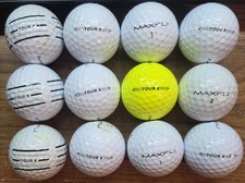 MAXFLI TOUR X, TOUR golf balls, used Dozen