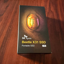 SK Hynix Beetle X31 1TB Portable SSD with DRAM up to 1050MB/s USB 3.2 Gen2 - New