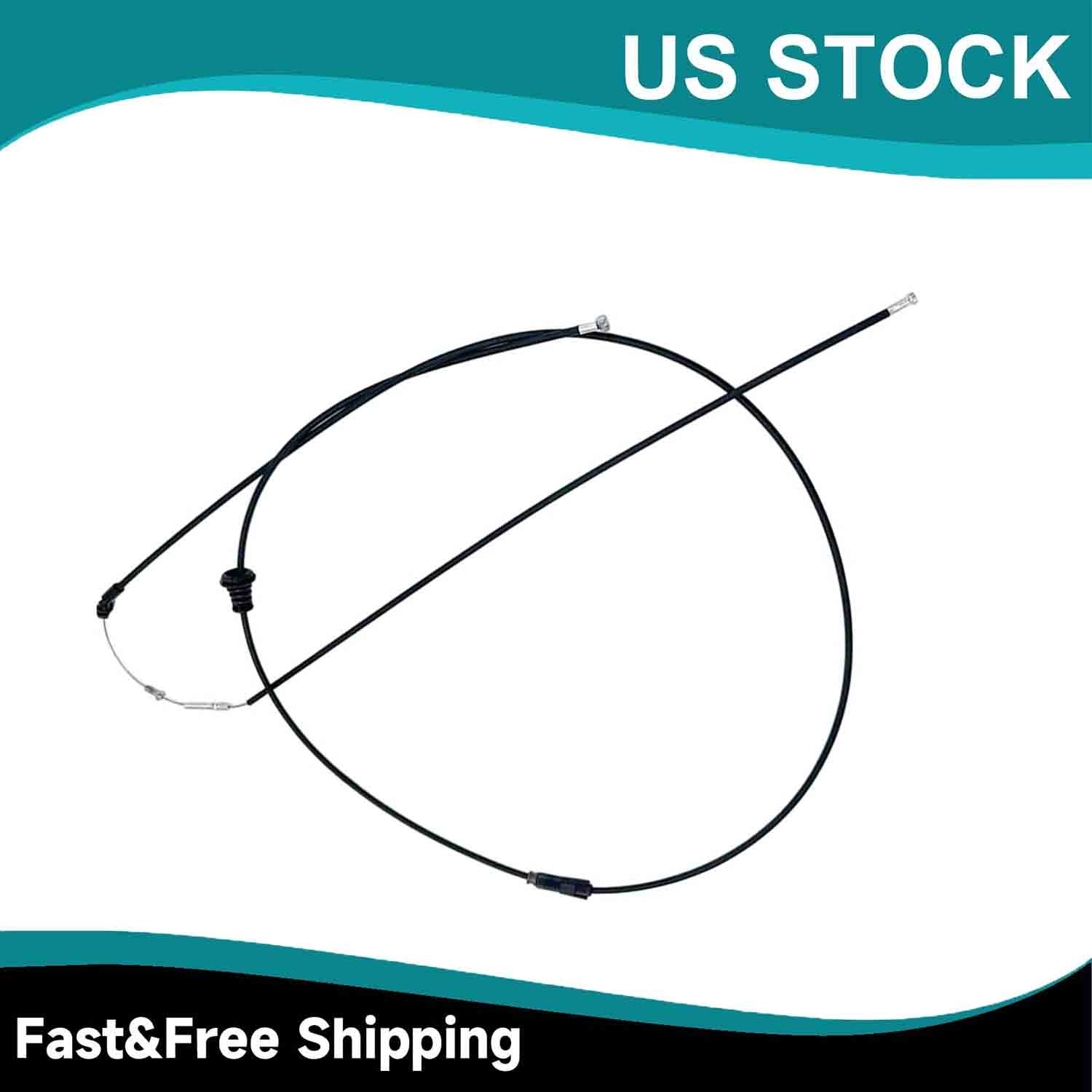 NEW 3W0823531 Front Hood Unlock Cable For Bentley Continental GT GTC Flying spur