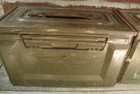 Lot Of Two US WW2 .50 Caliber Ammo Cans  M-2 Ammunition Can Flaming  Bomb Logo — photo 2