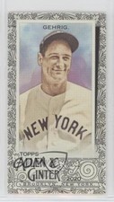 2020 Topps Allen & Ginter's Mini Black Lou Gehrig #11 HOF 0au4