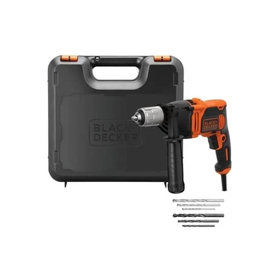 Perceuse a percussion - BLACK & DECKER - BEH850K - Electrique - 2 vitesses - - Photo 1/4
