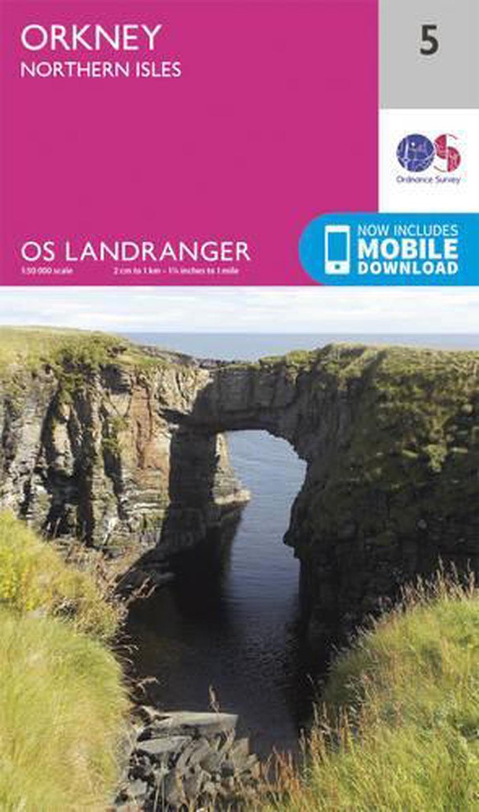 Orkney - Northern Isles by Ordnance Survey Folded Book