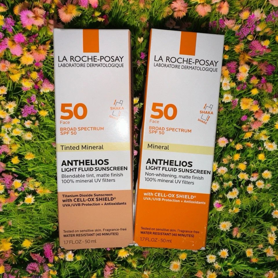La Roche-Posay Anthelios Mineral Or Tinted Ultra Light Sunscreen Fluid - SPF 50