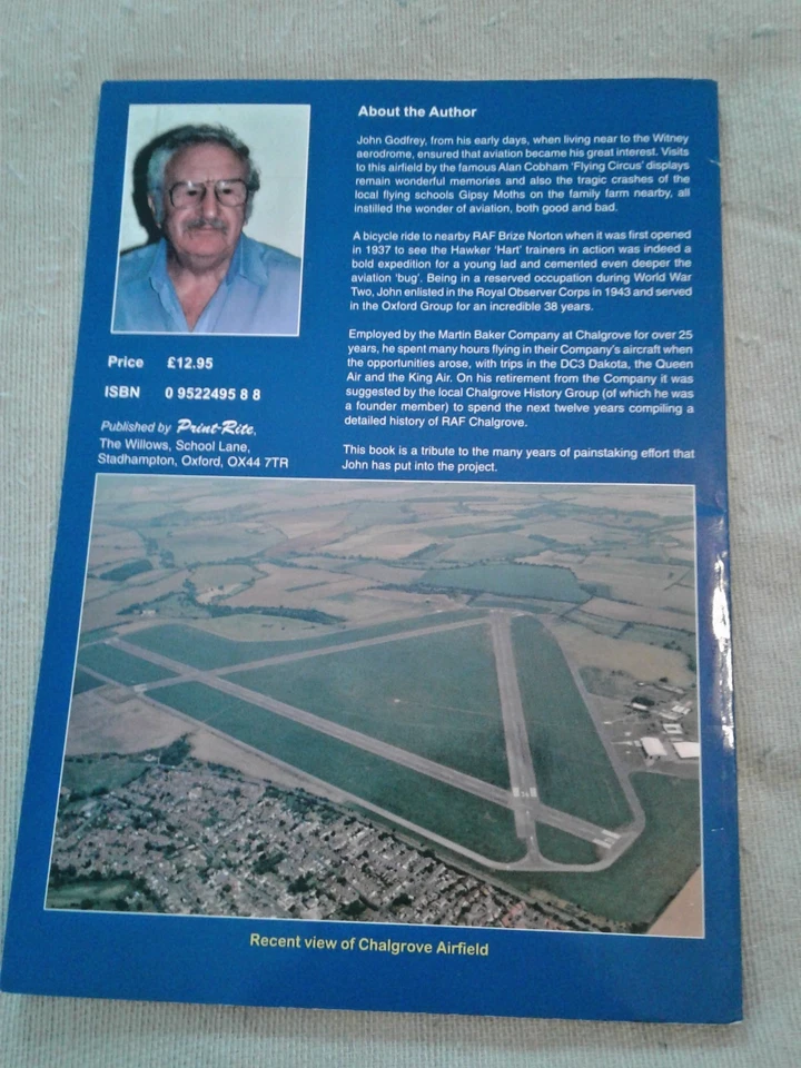 A Pictorial History of Royal Air Force Chalgrove Oxfordshire USAAF Station 465 - Image 2 of 4
