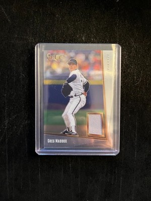 2020 Panini Select 1993 Retro Select Materials GAME WORN Greg Maddux #93-GM