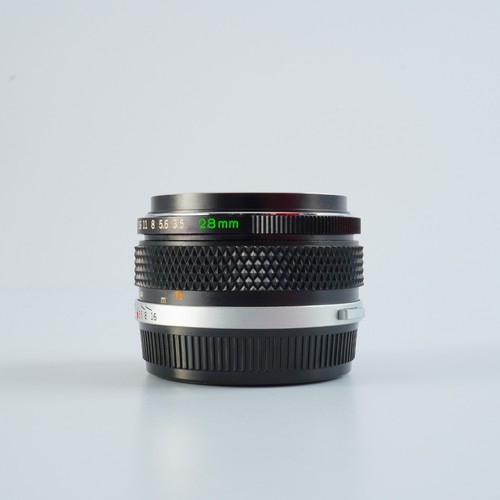 EXCELLENT OLYMPUS OM-System G.Zuiko Auto-W 28mm F/3.5 Prime Lens - Picture 9 of 21