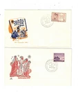 Australia 1959 & 61 XMAS on UNADDRESSED ROYAL  FDCs     (2 Covers)