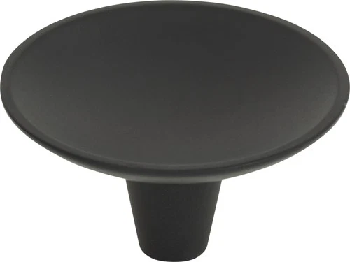 Atlas 226-BL Dap Round Knob 2 Inch - Matte Black - Picture 2 of 2