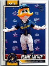2026 Topps Mascot Bernie Brewer Insert Card #M-5 Brewers