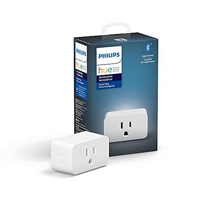 Philips Hue 552349 Smart Plug, 1 Count (Pack of 1), White - 046677552343