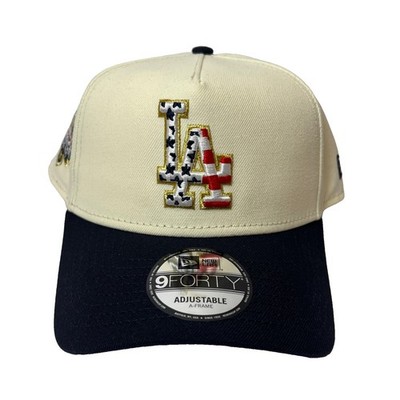 New Era Los Angeles Dodgers USA 250th Anniversary 9Forty A Frame Snapback Hat