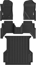 Floor Mats  Truck Bed Mat for 2024 2025 Ford Ranger,1st 2nd Row and a 5ft Sh...