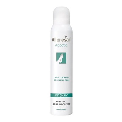 (69,15 EUR/l) Allpresan Diabetic Original Schaum-Creme 200ml Intensiv
