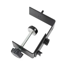 Adjustable Work Surface Mounting Bracket Black for Desk Light Stand Cameras