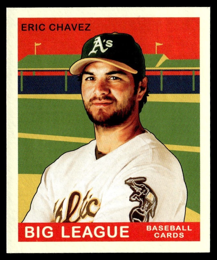 2007 Upper Deck Goudey Eric Chavez Oakland Athletics #38