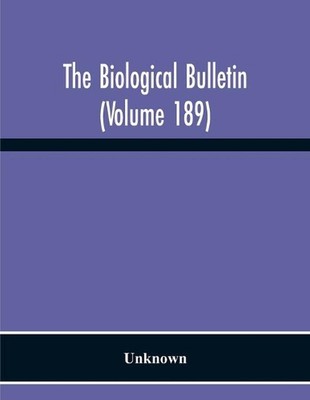 The Biological Bulletin (Volume 189) (English) Paperback Book