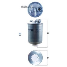 Kraftstofffilter für VW Lupo 1 6X1 Polo 6N2 3 6N1 | 24515379