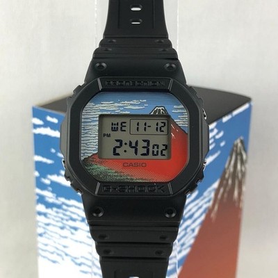 Casio G-Shock Hokusai s Thirty-Six Views of Mount Fuji Limited DW-5600KHG25-1