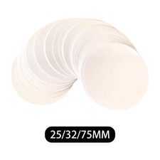 100x Button Badges Blank Paper Round Blank Cards Replacement Part Fitments Gift