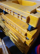 Heavy Duty Wheeled 600 x 400mm Tote Dolly 250kg Delivery Inc Scottish Highlands 