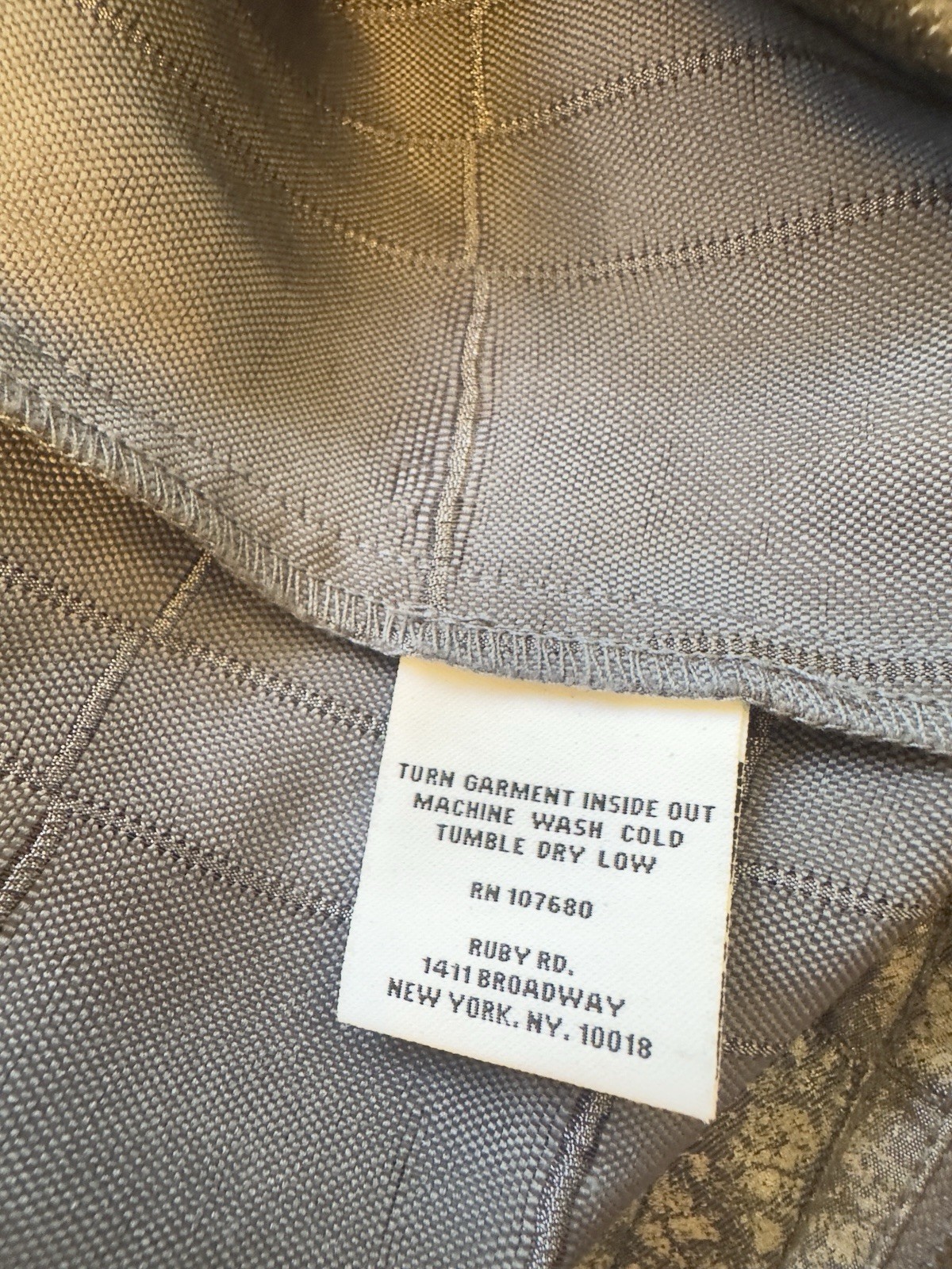 Ruby Rd. Women’s Gray Lightweight Geometric Offic… - image 5