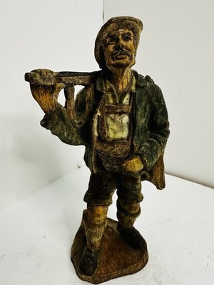 Handmade SIC Figures German Hunter ~8  Tall. Folk Art 