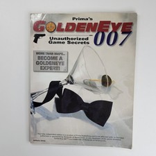 N64 GoldenEye 007 Prima Game Secrets book Strategy Guide…