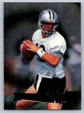 1995 Fleer Metal Kerry Collins #21 Carolina Panthers Rookie Football Card RC. rookie card picture