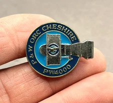 Vintage Pratt & Whitney ORC Cheshire PW4000 Engine Pin 1"