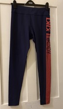 Image of New BIBA Body Navy Blue Activewear Gym Leggings Medium W28/30" L29"