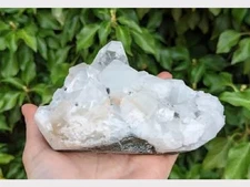 Clear Quartz Free Form Healing Stone Enhance Mental Ability Emotional Present 