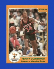 1984-85 Star Set-Break #125 Terry Cummings EX-EXMINT *GMCARDS*