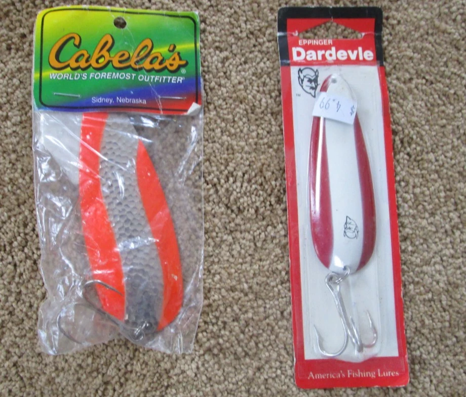 cabelas daredevil fishing lures Eppinger Dardevle Husky Spoon Musky Shop daredevil fishing spoons products for