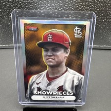 2025 Topps Bowman's Best JJ Wetherholt SHOWPIECES BS-11 Insert Cardinals