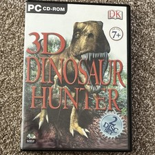 DK 3D Dinosaur Hunter Educational PC CD-ROM 2-Disc Set for Windows 95/98/Me/XP