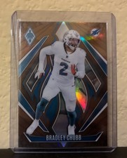 2024 Panini Phoenix Football Bradley Chubb Miami Dolphins #40/ 75 Serial number 