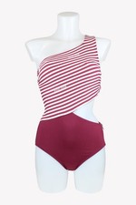 Traje de baño mujer Michael Kors T. 36 (6) Burdeos NUEVO traje de baño de una pieza verano