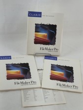 Claris FileMaker Pro Manual Set User's Guide Getting Started Installation Guide