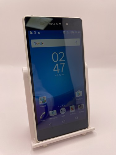 Sony Xperia Z1 weiß unbekanntes Netzwerk 16GB 5,0" Android Smartphone Rückseite gesprungen