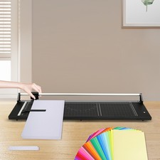 Manual Precision Rotary Paper Trimmer Sharp Photo Paper Cutter 2 Spare Blades