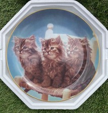 Danbury Mint ‘Sitting Pretty’ Cat Collectors Plate
