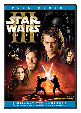 Disque DVD complet Star Wars Ep 3 La Revanche des Sith uniquement ~ Aucun art, étui ou suivi - Photo 1 sur 1