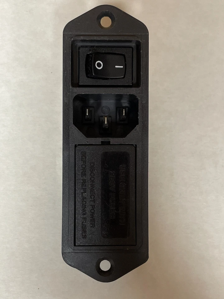TE Connectivity/Corcom 6VM1S Power Entry Module, Plug, 6A 120V - Image 2 of 4